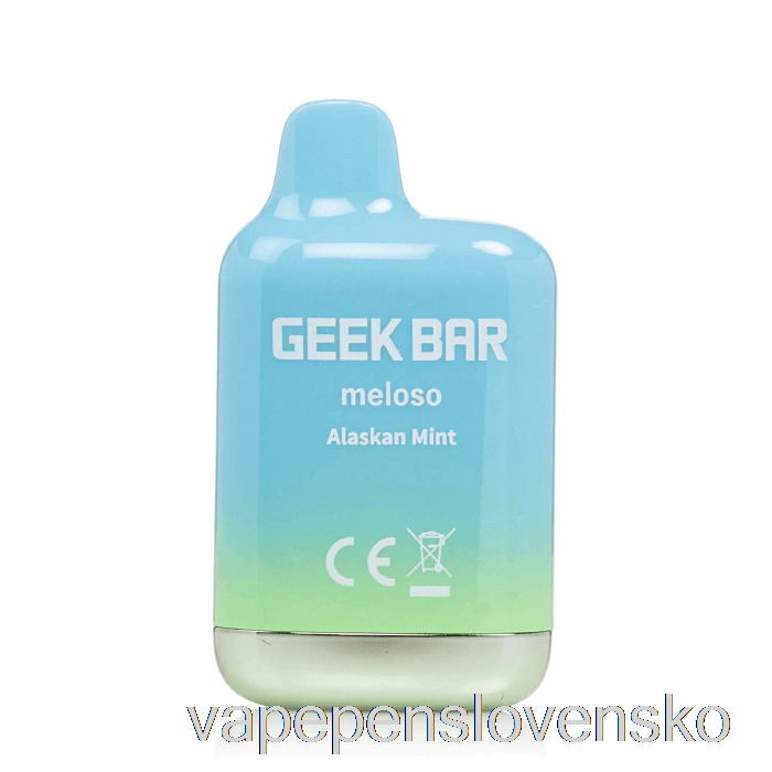 Geek Bar Meloso Mini 1500 Jednorazový Aljašský Mint Vape Slovensko